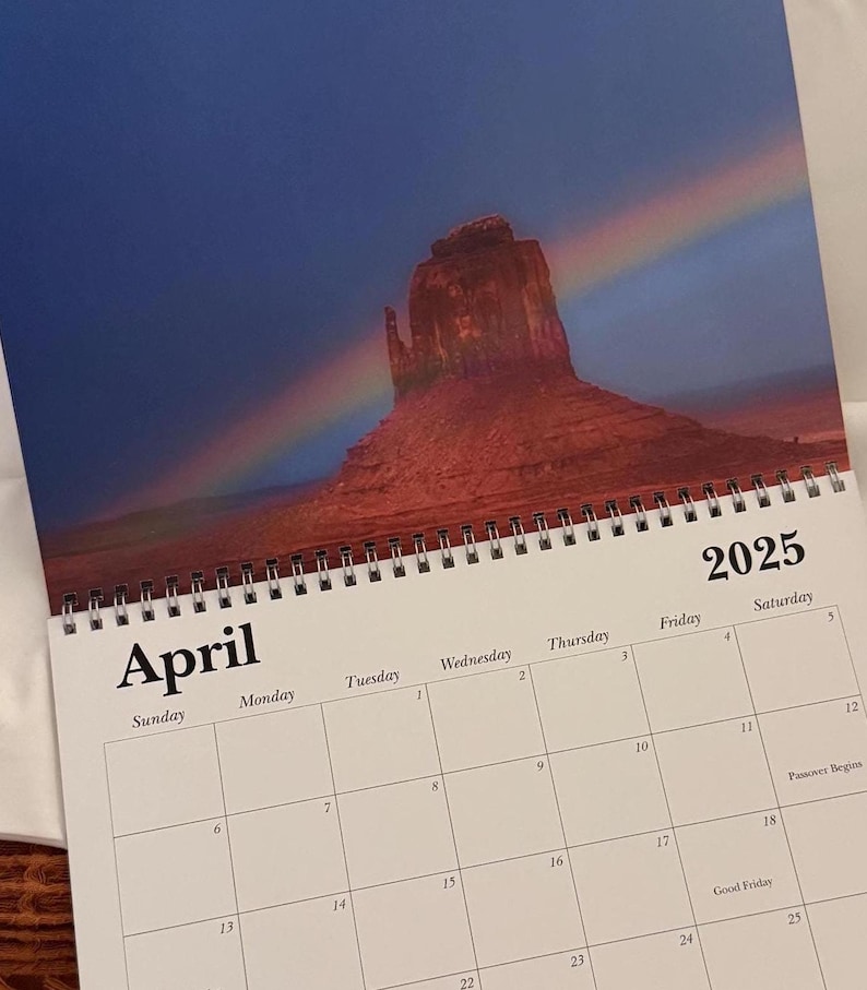 2025 Photo Wall Calendar Etsy