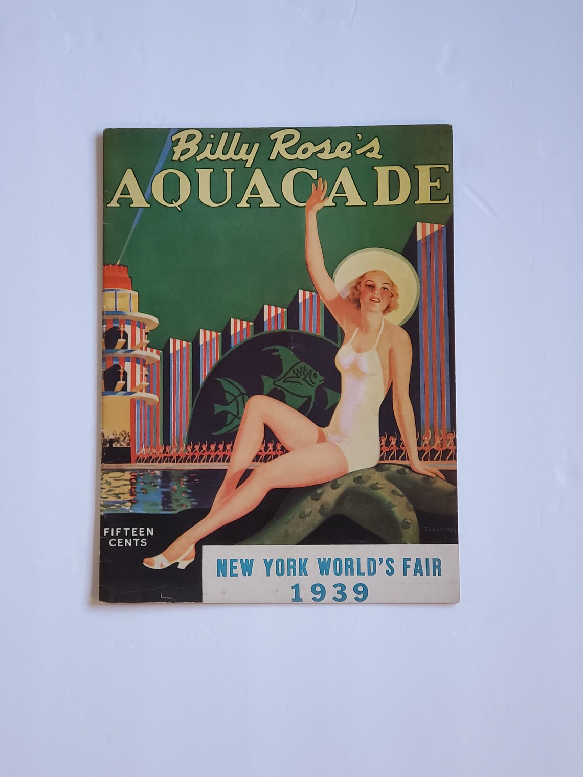 1939 NY World's Fair Billy Rose's Aquacade Program Etsy