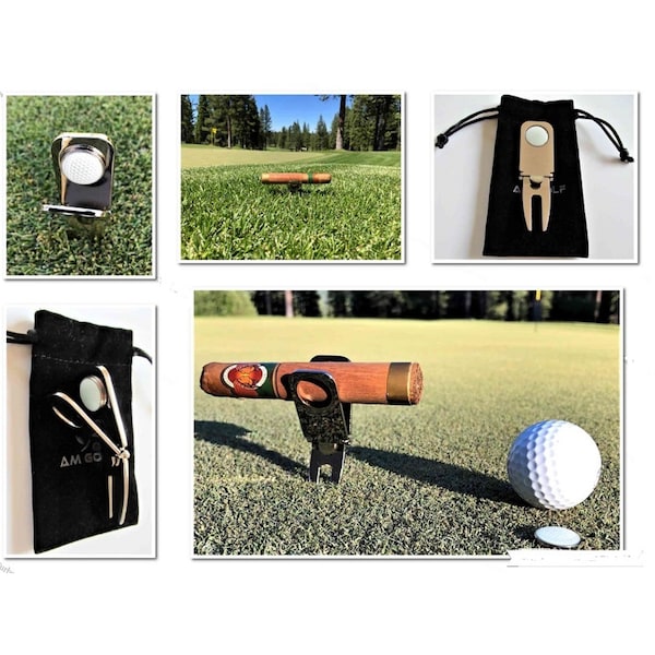 Golf Cigar Holder Etsy