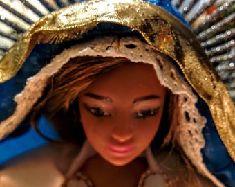 hallmark barbie tree topper