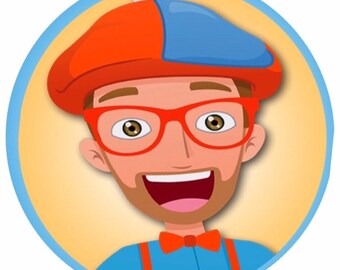 Download Blippi svg | Etsy