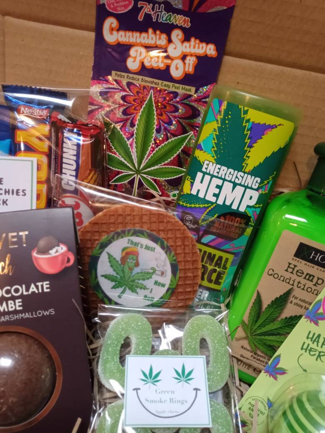 Weed Cannabis Gift Box Stoner Gift boyfriend gift dad gift Etsy