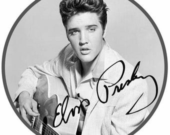 elvis the king birthday x24 edible stand up cup cake toppers wafer *pre-cut elvis the king birthday x24 edible stand up cup cake toppers wafer *pre-cut