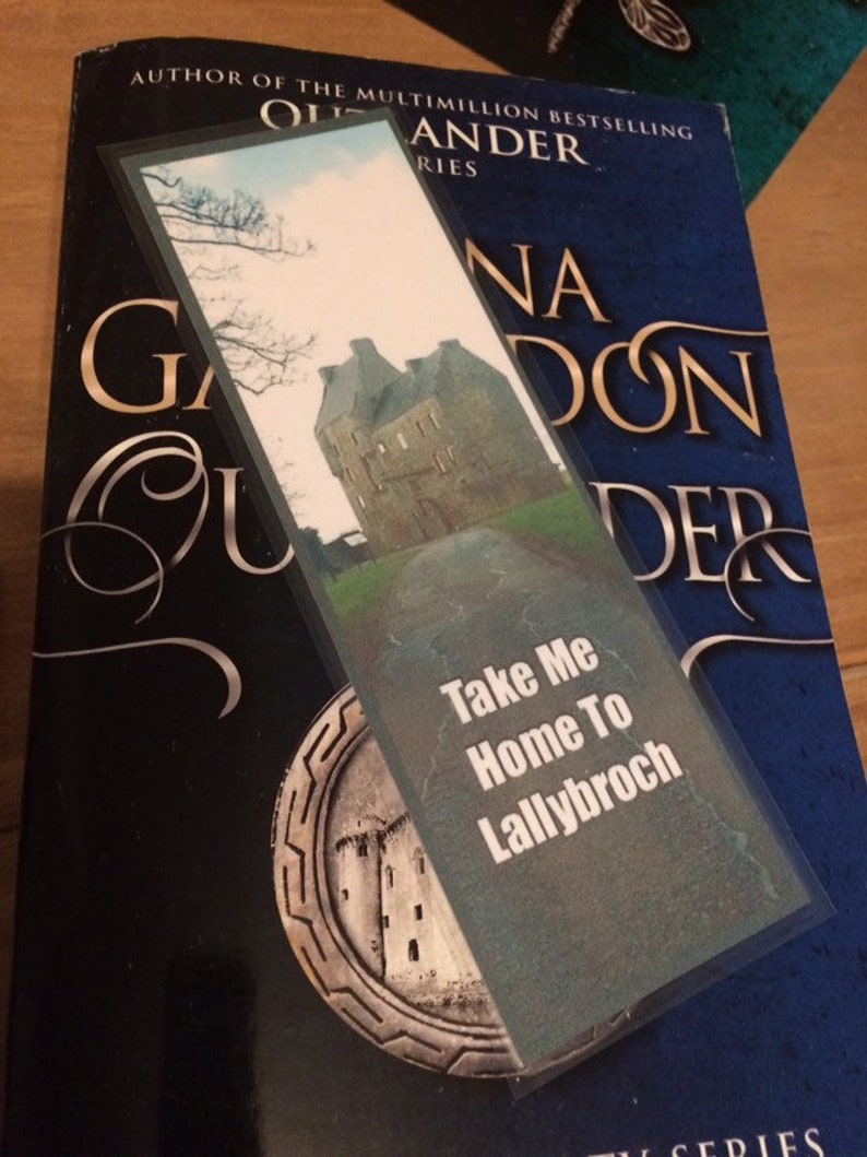 Outlander Gift Bookmark, Jamie Fraser Sassenach Gift image 2