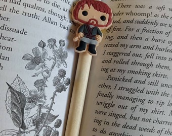 Jamie Fraser Outlander Cute Pencil Topper, Outlander Gift, Jamie Fraser Gift.