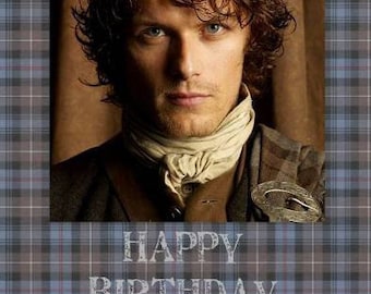 Outlander Birthday Card