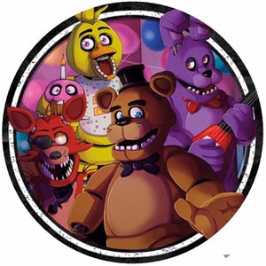 Five Nights At Freddy's Edible Cake Topper Image – Cake Stuff to Go
