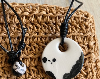 Ceramic Necklace for your loved ones and best friends. A perfect unique gift.