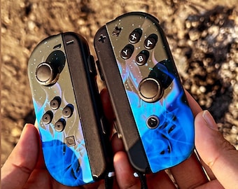 Gaming Redefined: Bespoke Modded Nintendo Switch Joycon Controllers - Free Wrist Strap & Original Packaging for an Extra Touch of Luxury