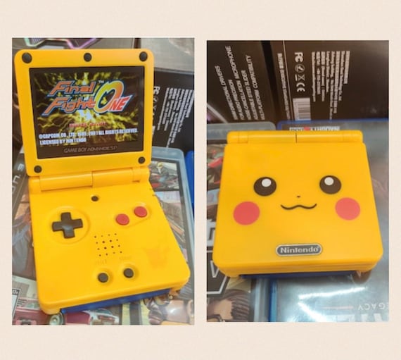 Nintendo Gameboy Advance IPS v2 Pokemon Yellow Edition