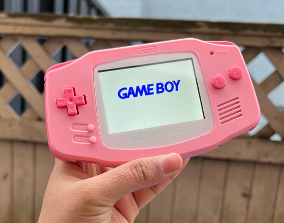Nintendo Gameboy Advance Gba IPSV2 Backlit Light Pink - Etsy