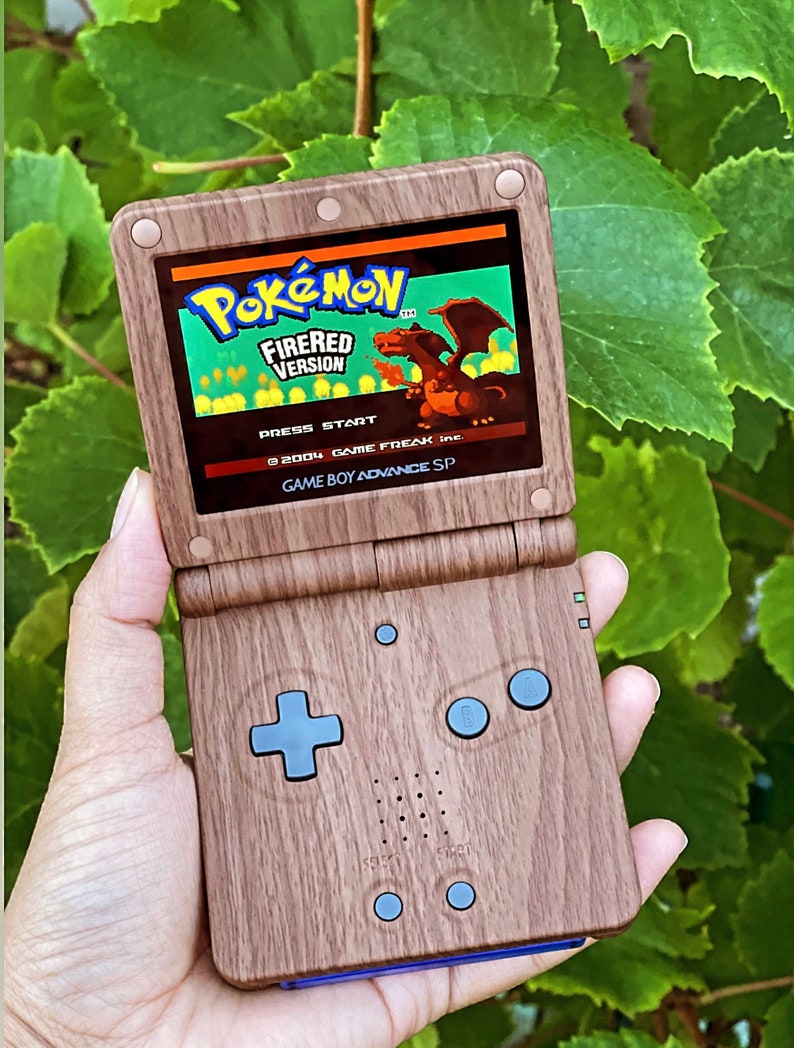Gameboy Advance SP Handheld IPSV5 Backlight 3.0 Inch HD 720*480 Retro ...