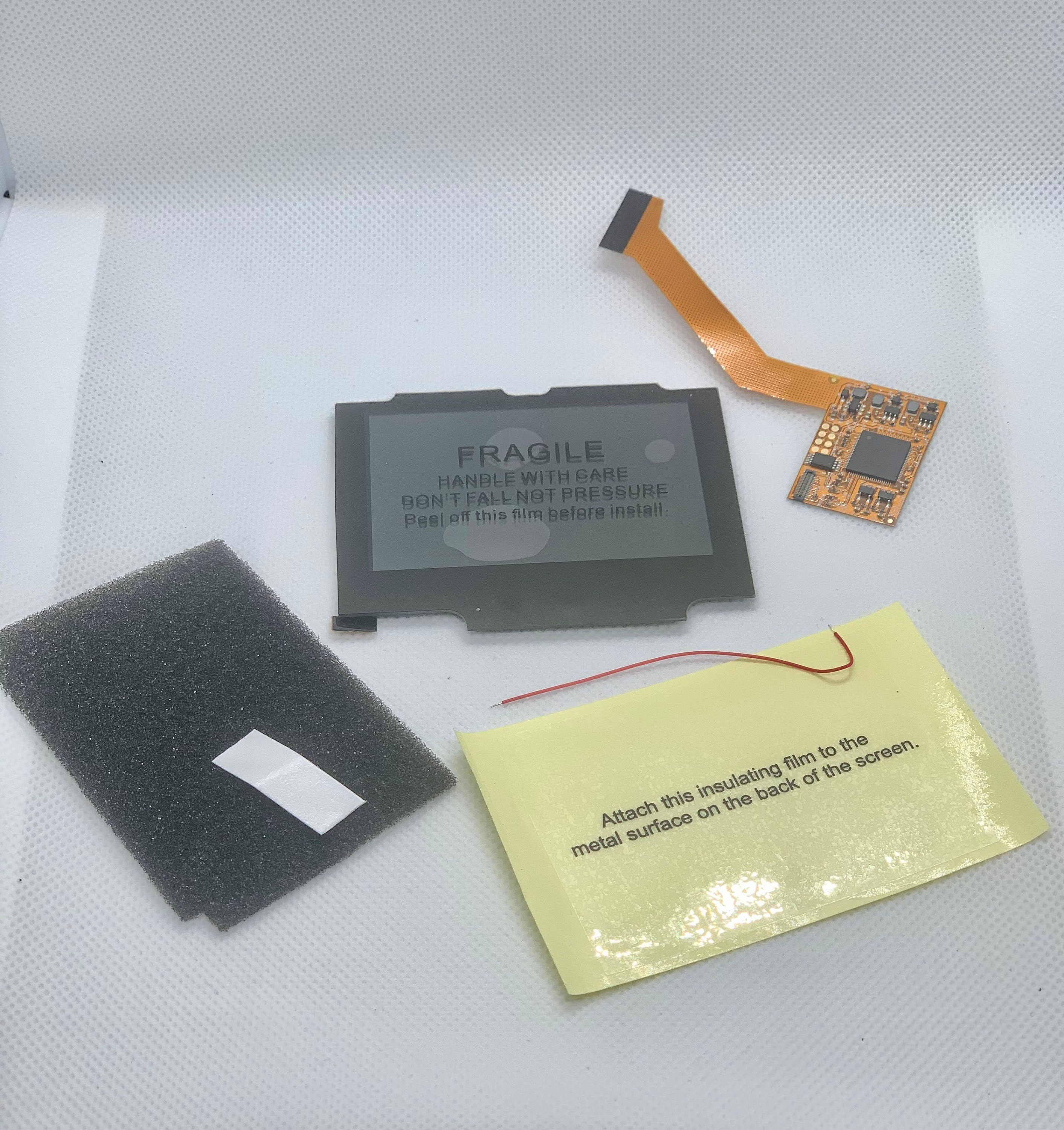 gba sp lcd screen replacement brands