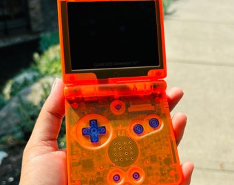 Coque De Protection Pour Gameboy Advance – Orange Transparente – PhoneCaseOnline