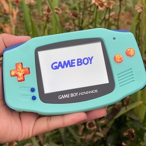 Step into the Future of Gaming with Gameboy Advance - Custom Modified with IPS V2 Backlit, 10 Levels Brightness Adjustment and USB-C