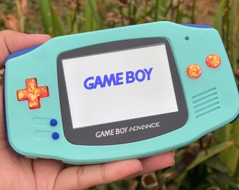 Custom Gameboy Advance – IPS Backlit, USB-C Rechargeable Battery