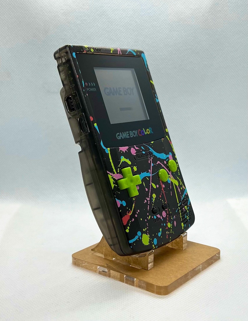 Uv Gameboy Color Custom Gameboy Color: TFT Screen, Splash UV Print, 8 Color Palettes - Etsy