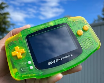 The Ultimate Gameboy Advance Console Upgrade: Custom Modified with IPS V2 Backlit Screen, 10-Level Brightness Control and USB-C Connectivity