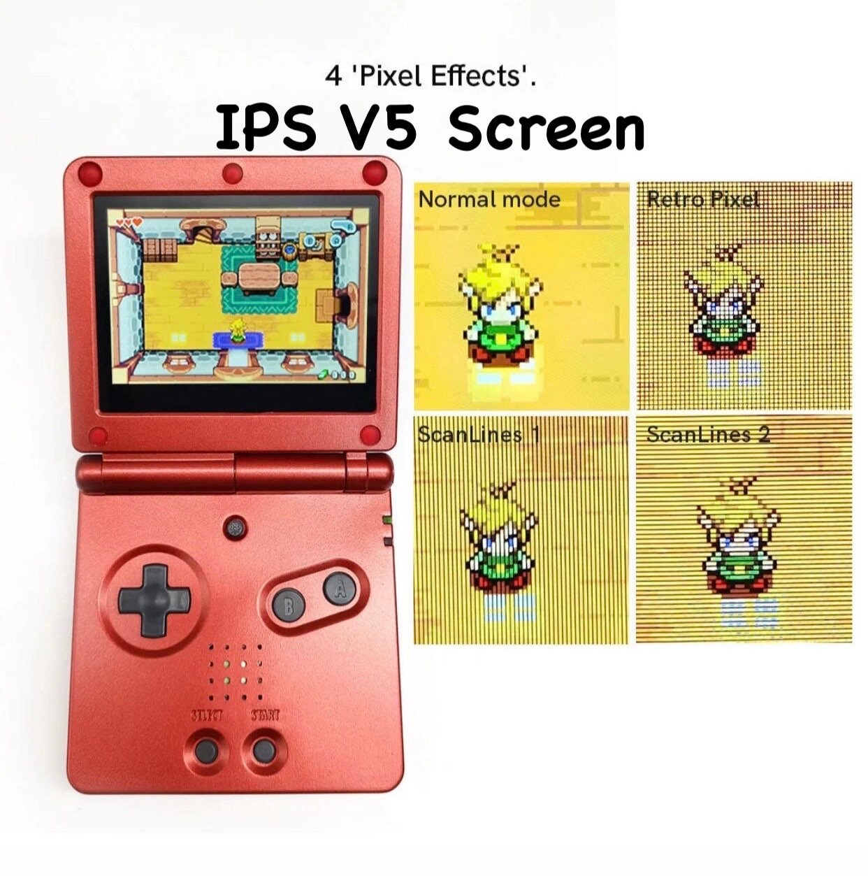 Boîtier de remplacement de coque de couleur jaune, pour console For  Nintendo Game Boy Gameboy Color GBC, porte-écran Pikachu, boutons, vis,  tampon en