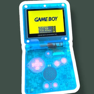 Custom Color Combination Gameboy Advance SP Retro Handmade Console- IPS ...