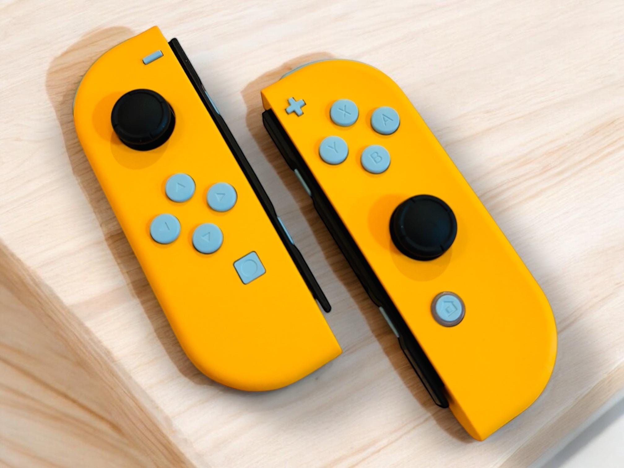 Neon Purple And Orange Joycons Nintendo Switch Orange Joy Con
