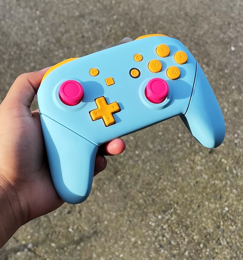 Nintendo Switch Controller Custom Design Gaming With Style: Exclusive Custom Nintendo Switch Pro Controller With ...