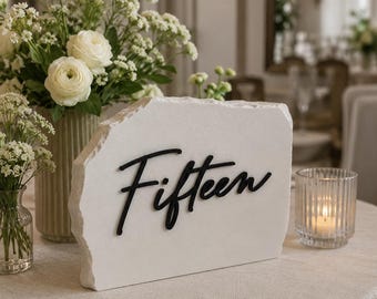 Wedding Acrylic Welcome Sign Cut-Outs Small Words Elegant Names