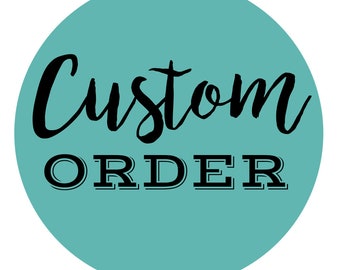 Wedding Table Numbers Custom Order