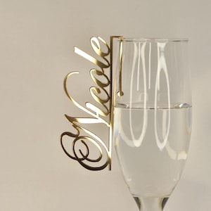 Cartão de lugar com nome em acrílico Decoração de vidro personalizada Cartão de lugar para casamento Nomes de lugares para casamento Cartões de nome Nomes cortados a laser Cartões de lugar Cartões de nome