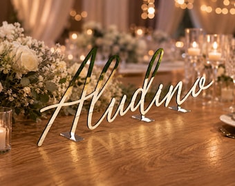 Personalized Acrylic Name Sign: Sweet 16, Wedding, Birthday Backdrop, Photo Prop