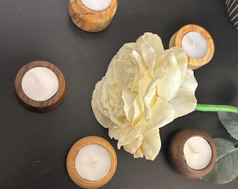Spalted Maple Tea Light Holder!