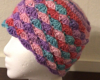 Crochet Beanie and gloves set