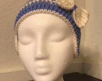 Diadema de ganchillo