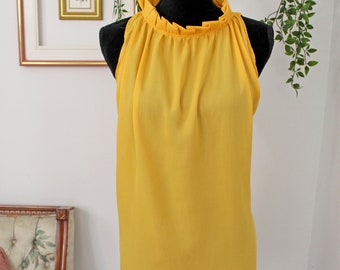robe jaune ocre