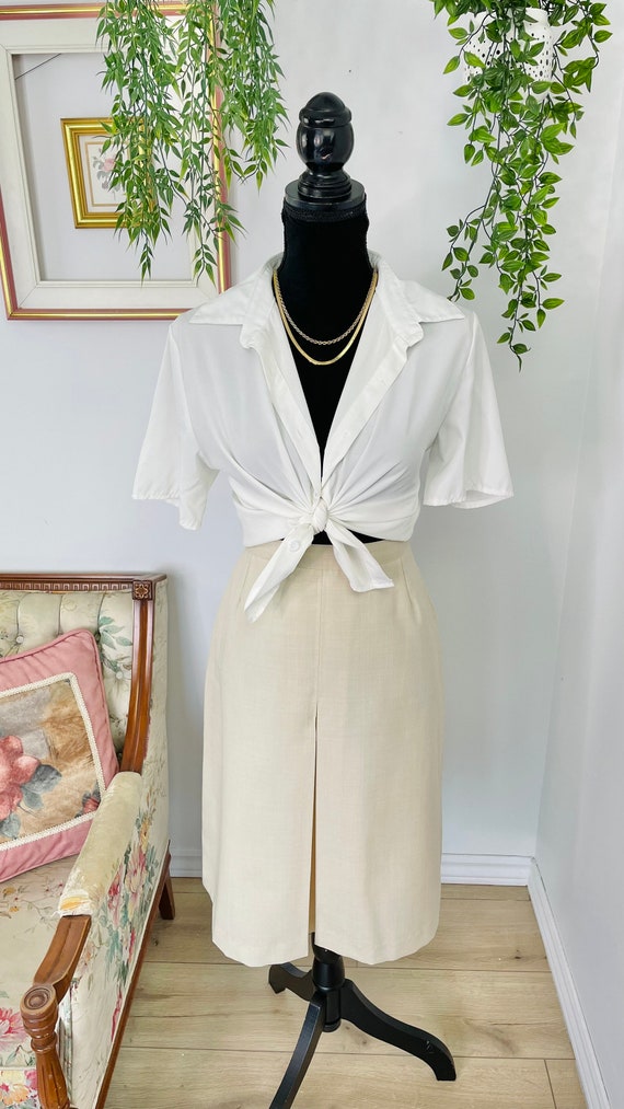 Jupe vintage 80s habillee Gem