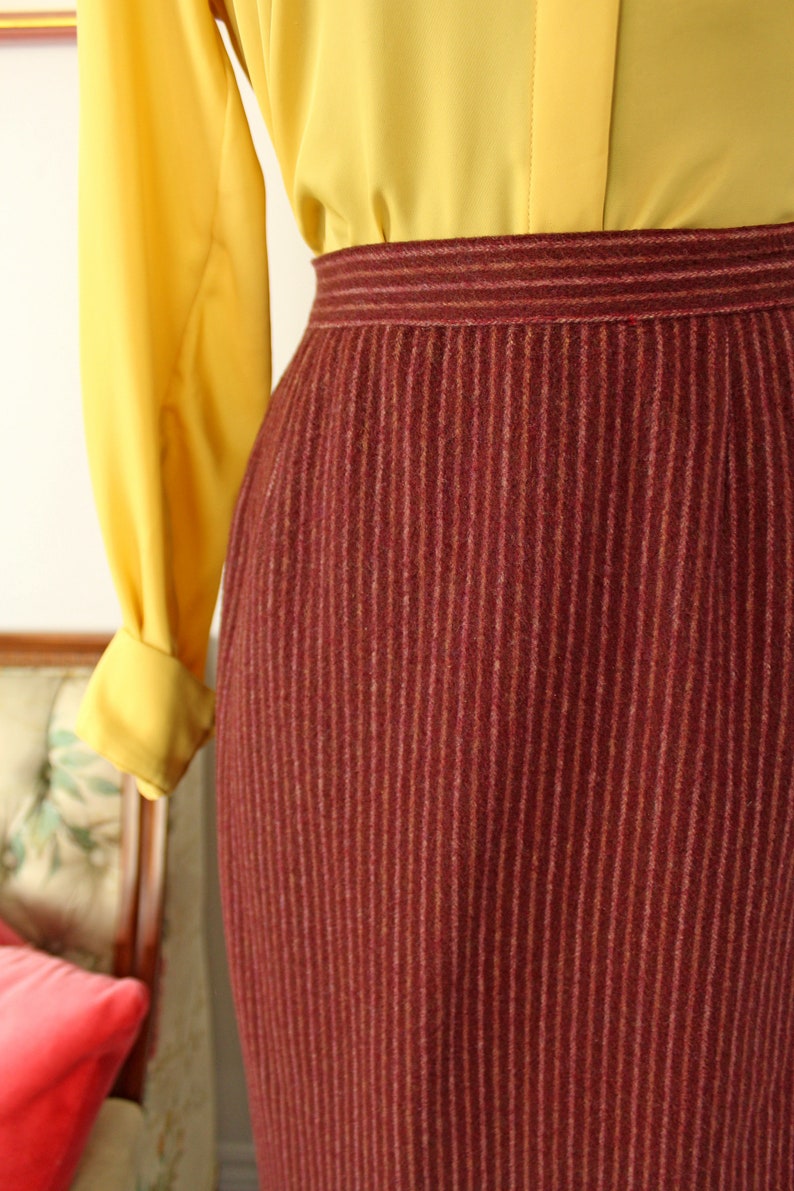 RASPBERRY WOOLLY SKIRT