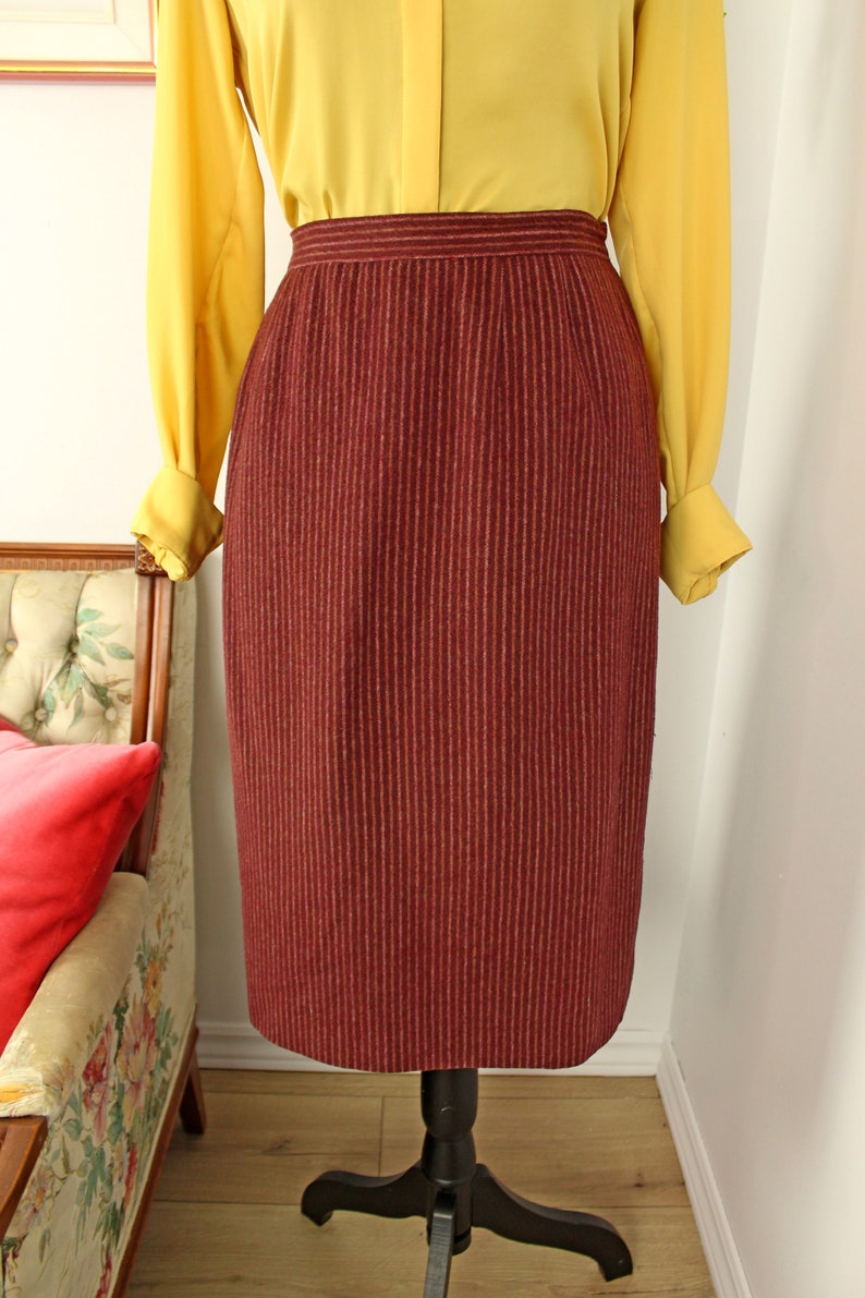 RASPBERRY WOOLLY SKIRT
