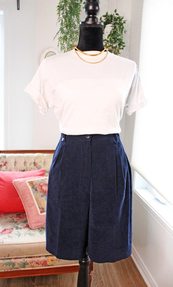 VELVET SHORTS/BERMUDA