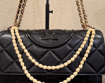Double strand pikake purse lei