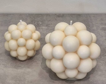 Spherical bubble candle mold, ball Silicone Mold, Bubble Sphere ball 3D silicone mold - Bubble Design for Unique Candles