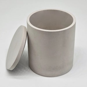 C - 12oz / 350ml Kerzengefäß-Silikonform mit / ohne Deckel - Fügen Sie Ihre Personalisierung auf dem Glas und dem Deckel mit Ihrem Logo oder Text hinzu (optional)