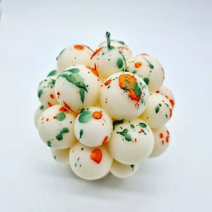 Big Spherical bubble Silicone Mold and / or Big Spherical bubble Candle - Bubble Design for Unique Candles