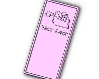 Personalized Food-Safe Silicone Mold with Custom Design | Ideal for Chocolates & Sweets | 15.5cm X 7.5cm