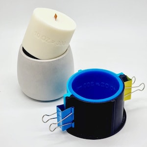 300ml / 10oz Candle Refill Mold for Bowl Candle Vessel - Add your personalization on the Refill with your logo or text (optional)