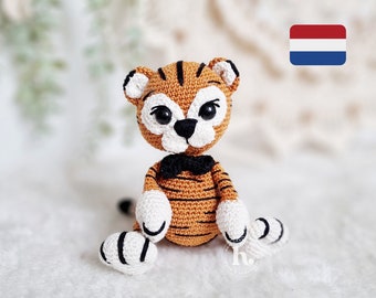 Cuddly Tiger NL Crochet Pattern