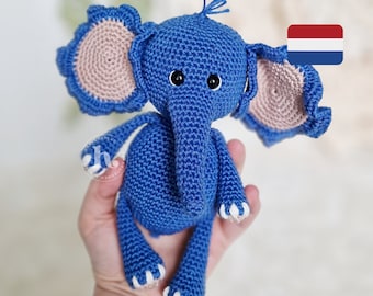 Cuddle Elephant NL Crochet Pattern