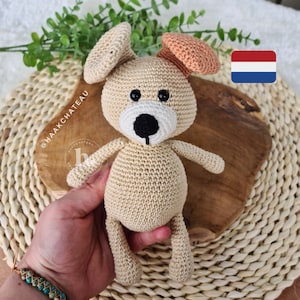 Cuddle Dog NL Crochet Pattern