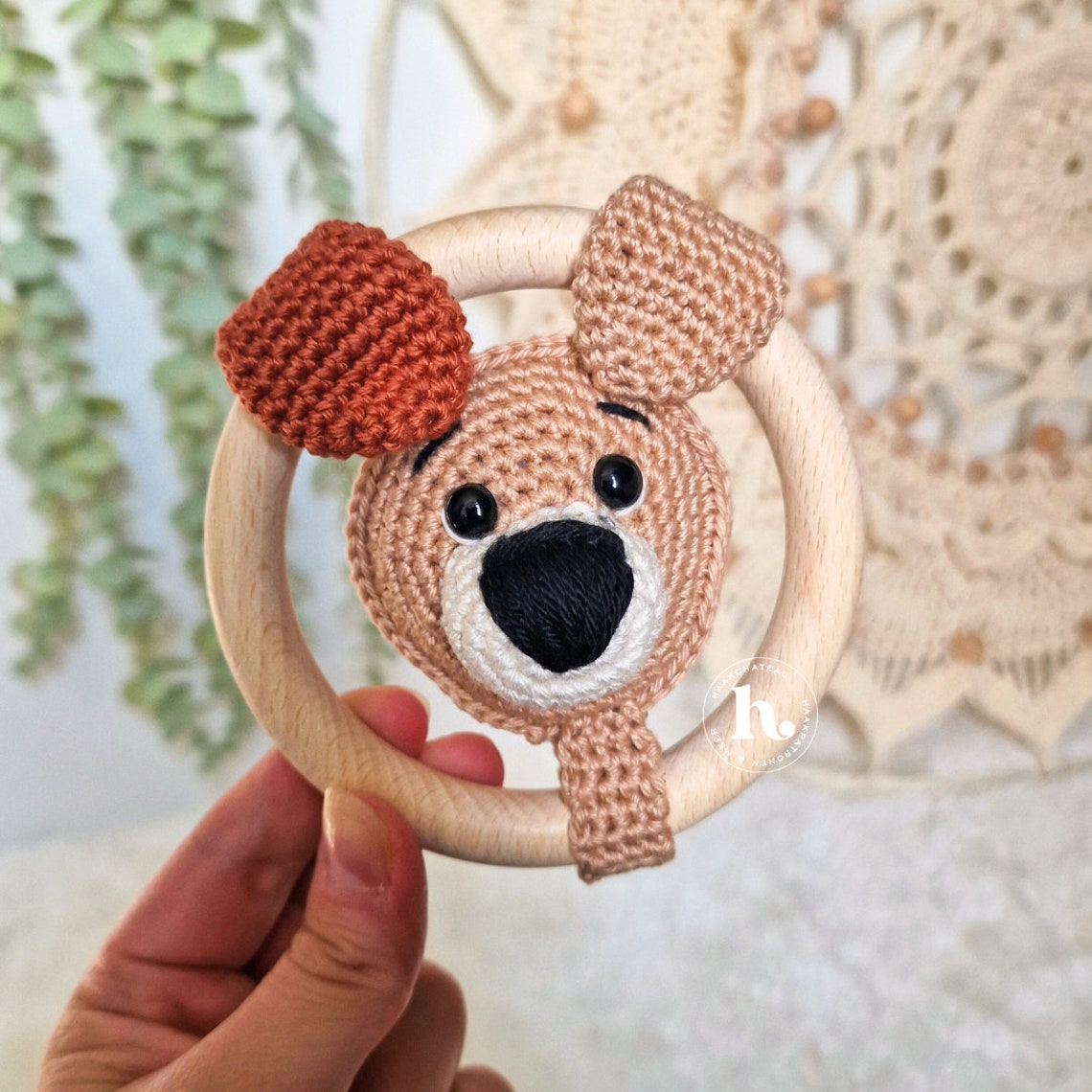 Rattle Dog Crochet Pattern ENG/NL - Etsy