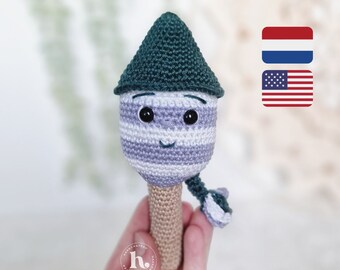 Rattle Firework Crochet Pattern ENG/NL