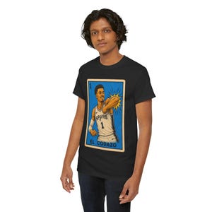 El Codazo Spurs Unisex Tshirt | Lotería Style Spurs Graphic Tee image 14